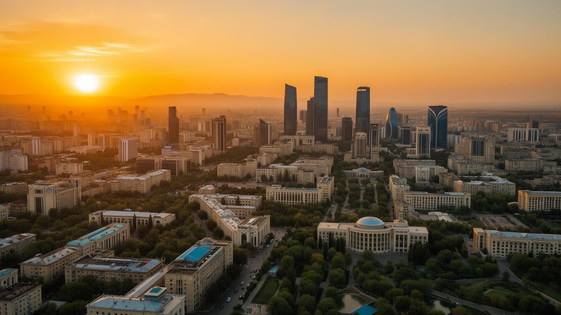 Arrival in Tashkent